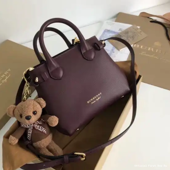 Official FirstBag Ru Baby Banner and House Burberry in The Check Leather 0526